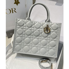 디올 북 토트 레더 스트랩 미디움