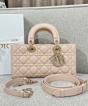 디올 레이디 디조이 미디움 백