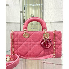 디올 레이디 디조이 미디움 백