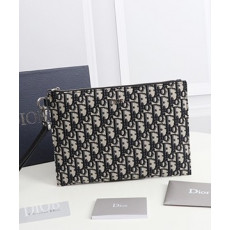 디올 오블리크 자카드 클러치