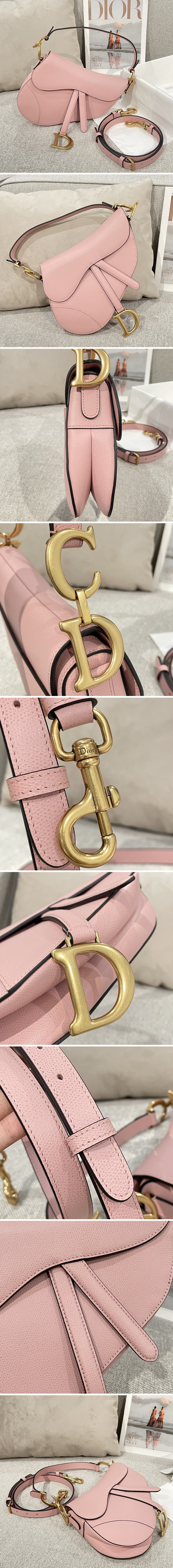 디올 레더 새들 백 25