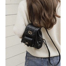 디올 카로 백팩 스몰 블랙