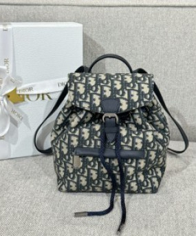 DIOR 디올 오블리크 백팩 M1536RBTZ Size:19.5*18*10.5 cm