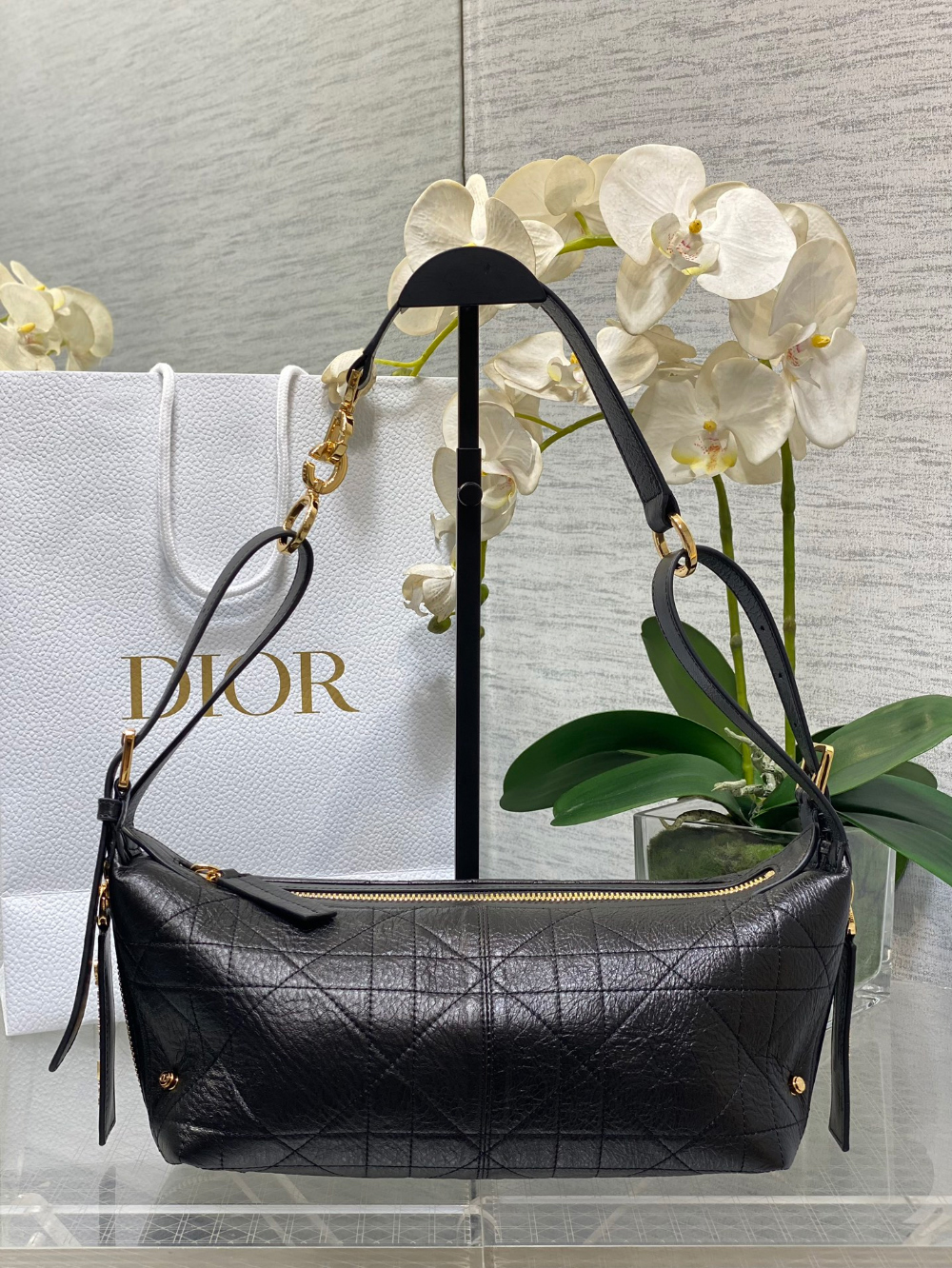 디올 D-Journey 스몰 백 25.5 x 14.5 x 14cm