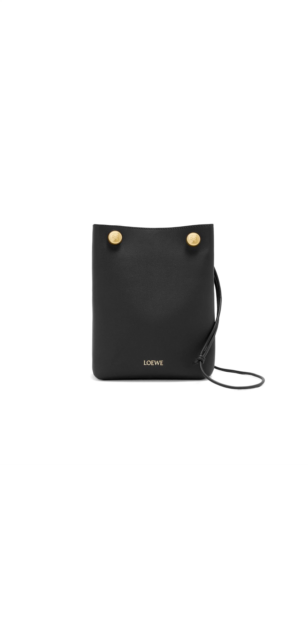 로에베 페블 파우치 스무스 카프스킨