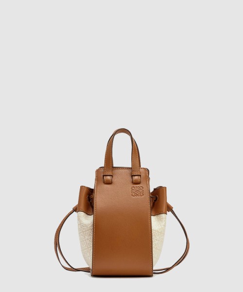 로에베 아나그램 자카드 미니 해먹백