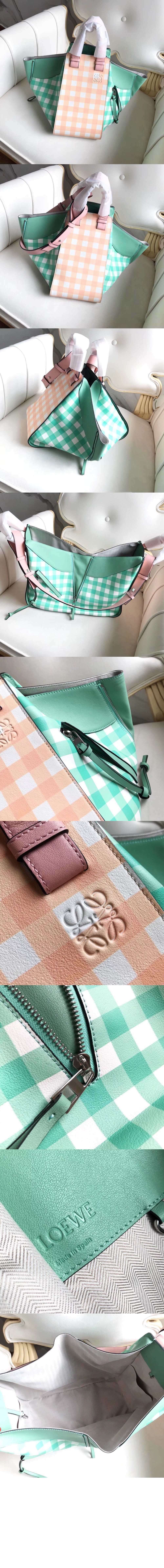 로에베 아나그램 스몰 해먹백