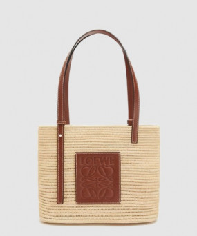 로에베 스퀘어 라피아백