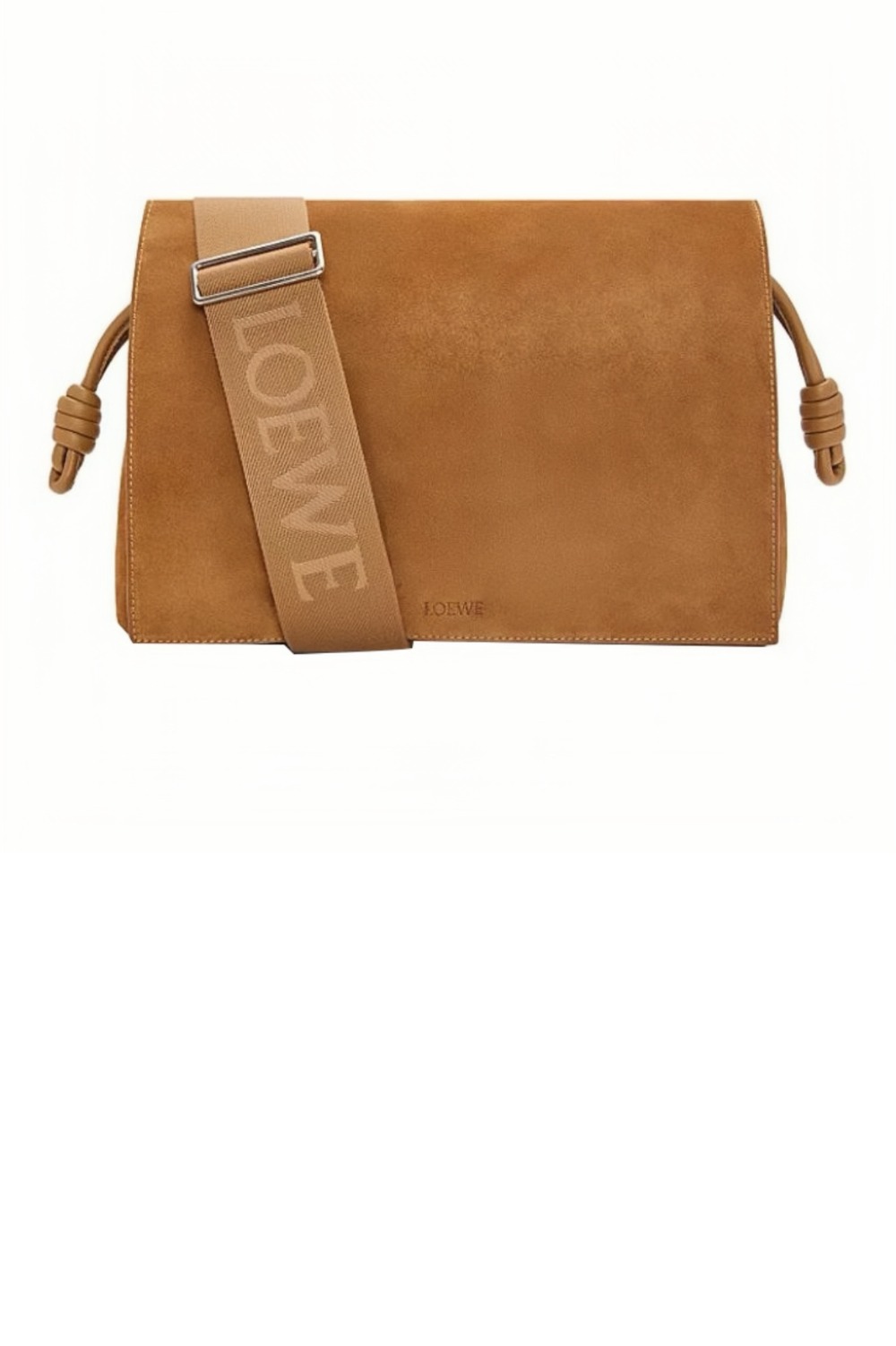 로에베 스웨이드 소프트 클러치