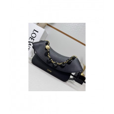 로에베 OLA 올라 미디엄 레더 숄더 AP22P22