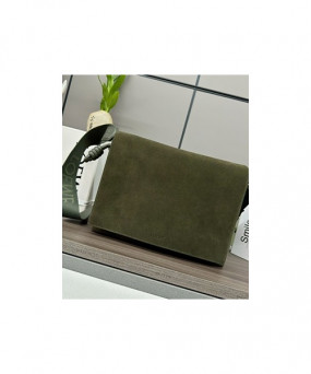 로에베 플라멩코 스웨이드 크로스백