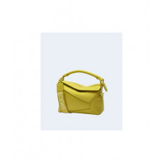 로에베 사틴 스몰 퍼즐 엣지 백 옐로우