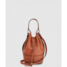 로에베 벌룬백 레더 미듐