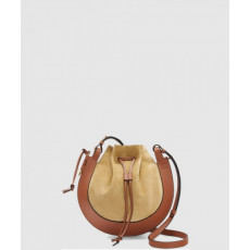 로에베 홀스슈 숄더백 스웨이드