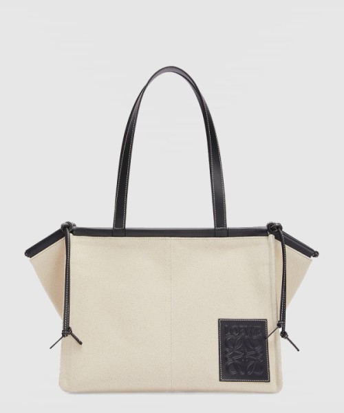 로에베 쿠션 토트백 캔버스 스몰