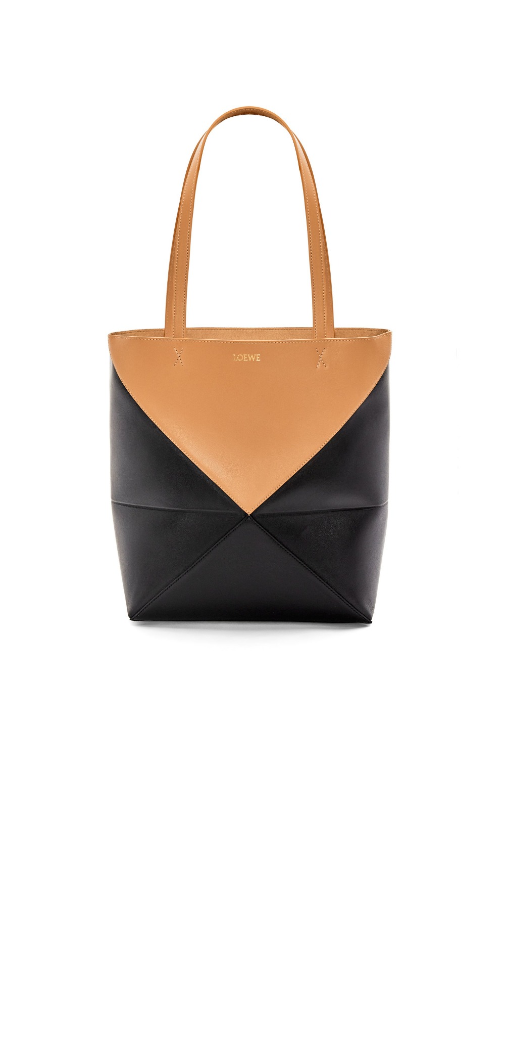 로에베 퍼즐 폴드 토트 - 샤이니 카프스킨