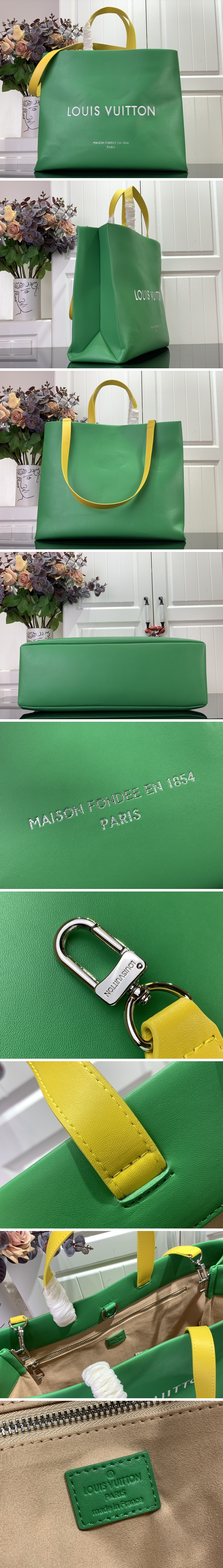 루이비통 쇼퍼백 m24457 그린