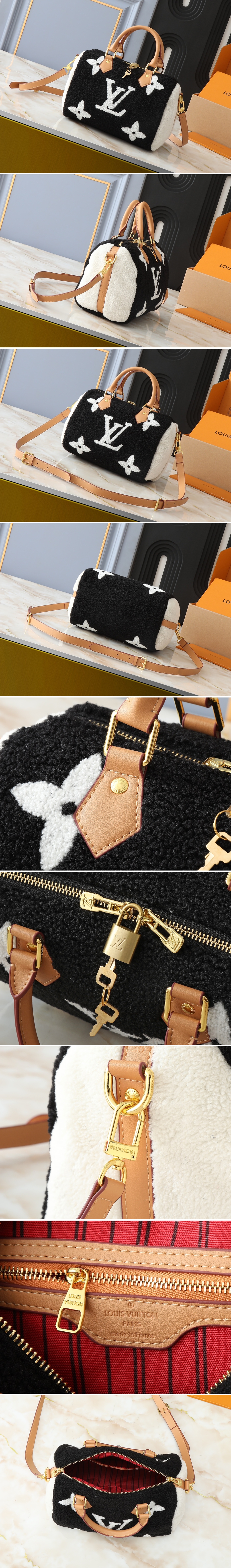 루이비통 시어링 반둘리에 스피디 25 M23468