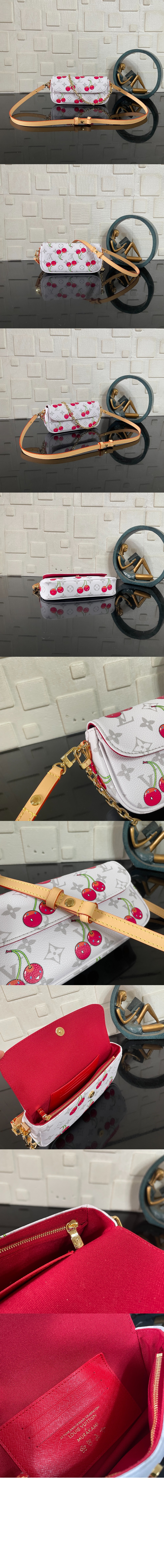 루이비통 LV x TM 월릿 온 체인 아이비 M14239