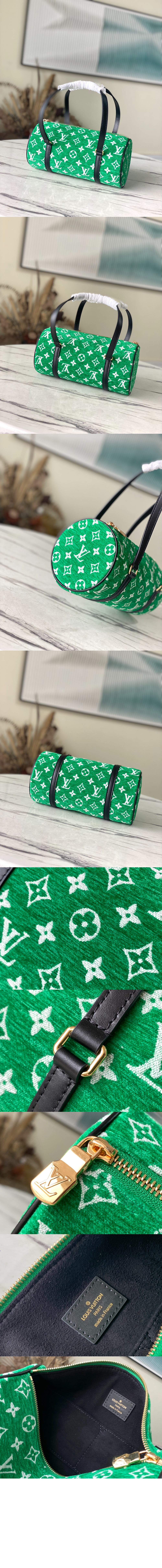 모노그램 자카드 벨벳 숄더백 M46206