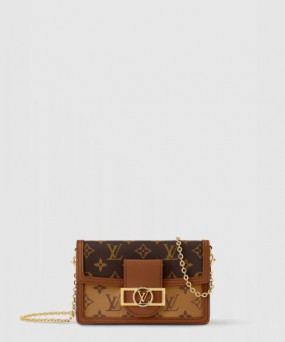 루이비통 도핀 체인 월릿 M68746