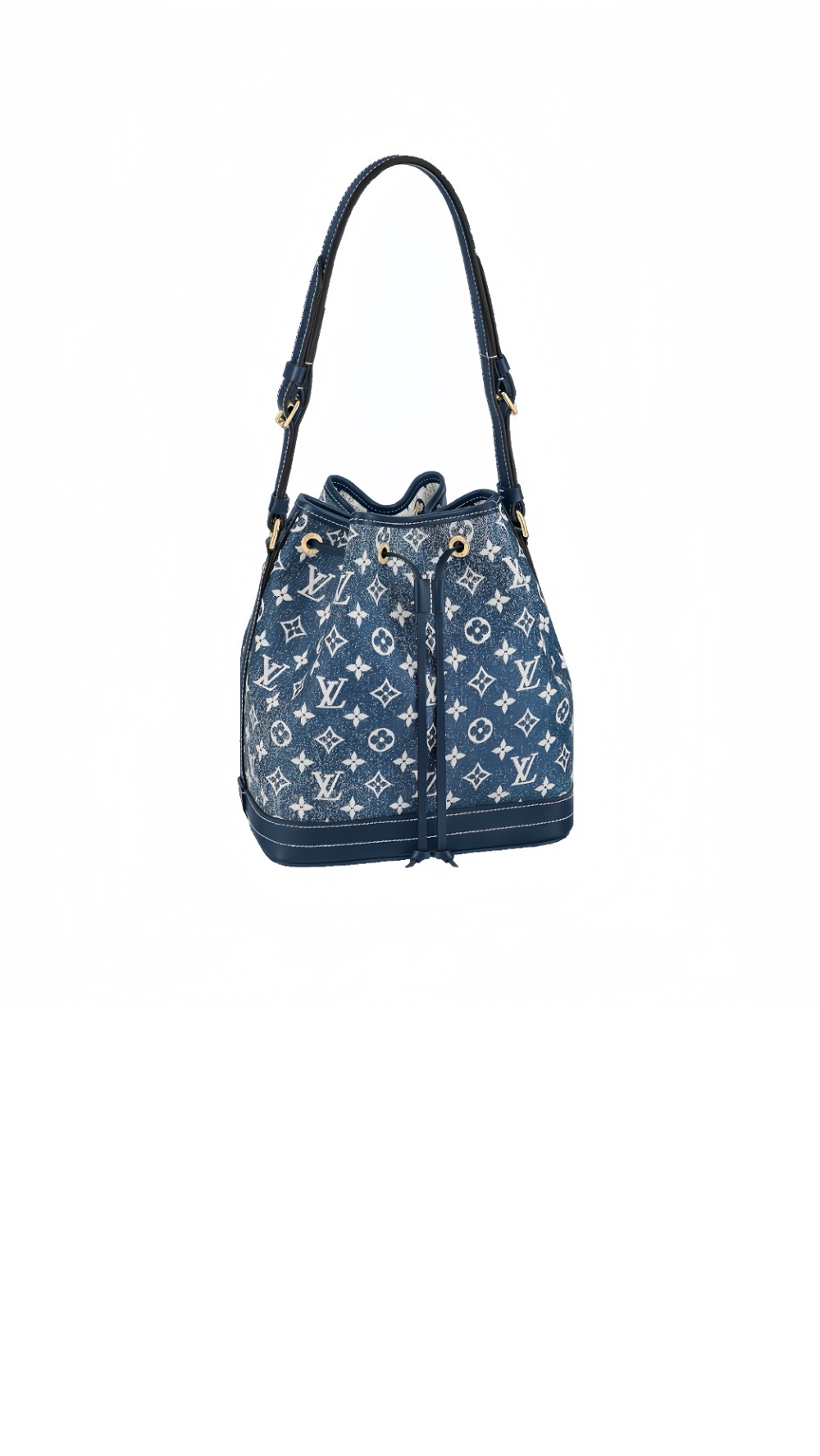 루이비통 데님 자카드 버킷백 M59606