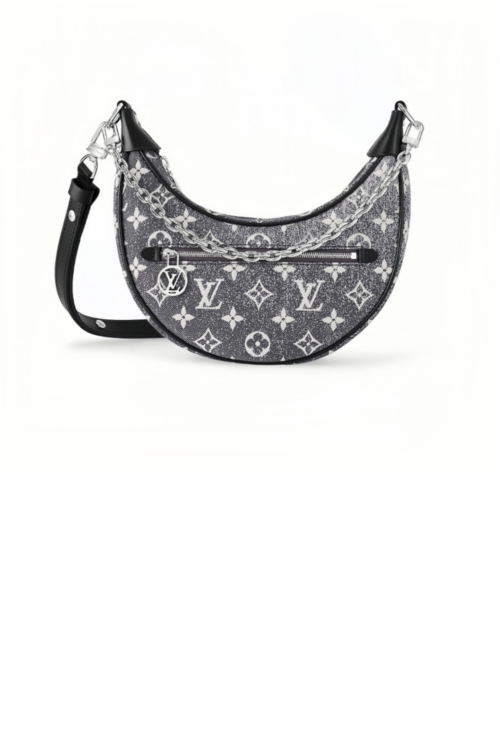 자카드 체인 토트백 M21752