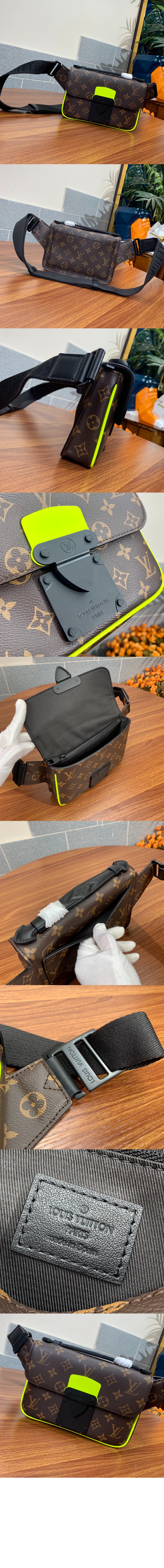 루이비통 S 락 슬링백 모노그램 마카사르 M45807