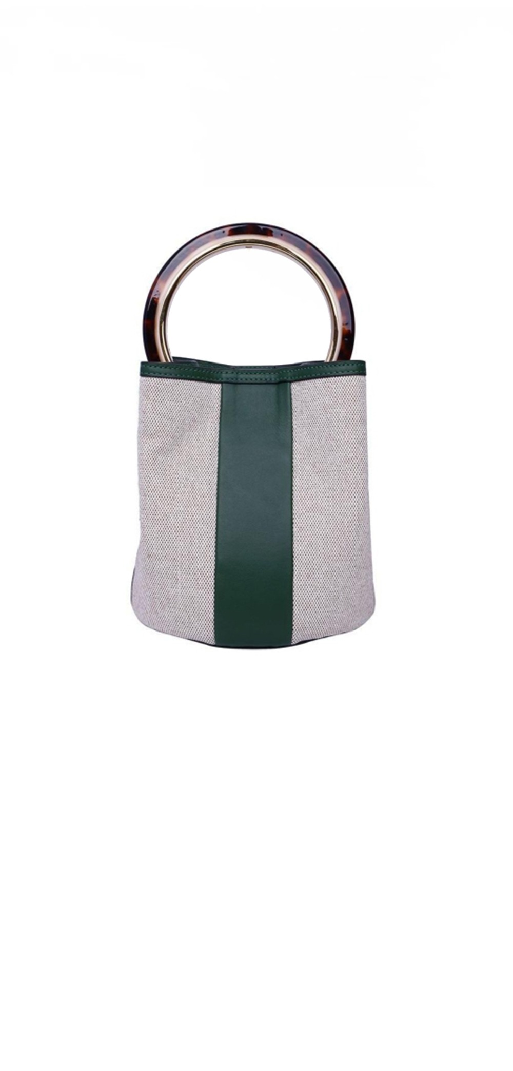 마르니 파니에 캔버스 토트백