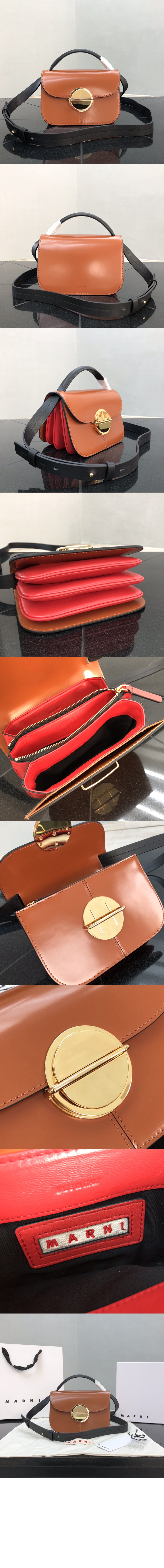 마르니 스몰 크로스 스퀘어백