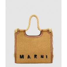 마르니 노스사우스 라피아 토트백