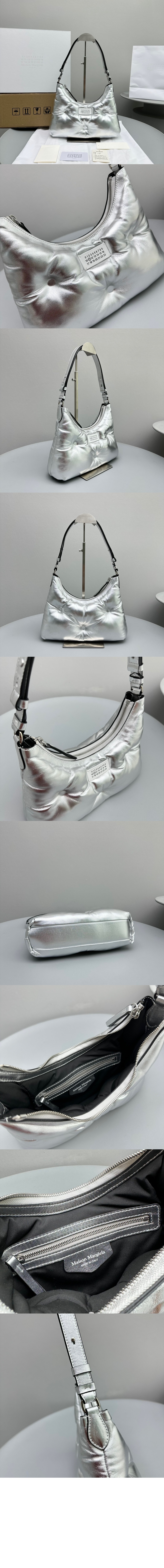 지퍼 토트 겸 크로스백