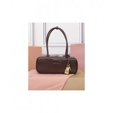 미우미우 레더 탑핸들 보 백 5BB173