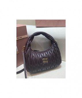 미우미우 완더 마테라쎄 나파 호보백 5BC153