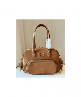 미우미우 나파 레더 토팬들 백