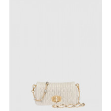 미우미우 미우 크리스털 나파 가죽 및 크리스털 미니백 5BP079