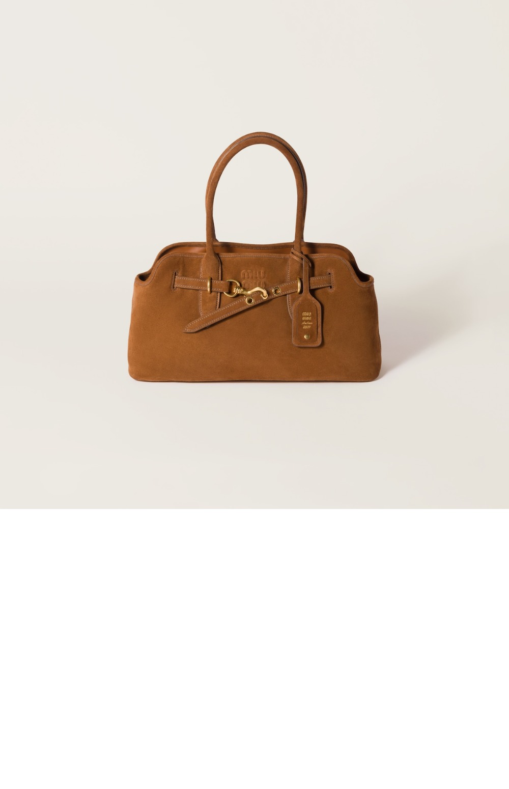 미우미우 스웨이드 아방뛰르백 5BG310