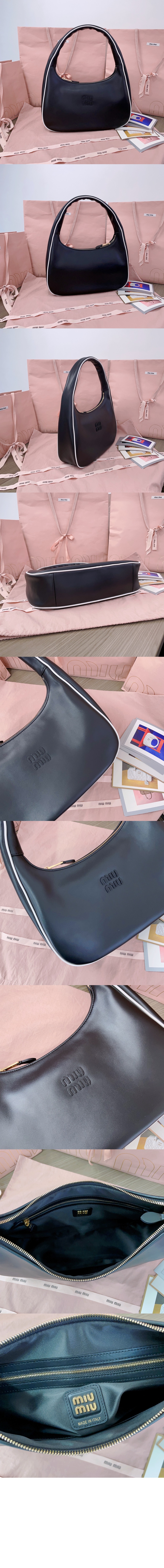 미우미우 완더 가죽백 5BC183