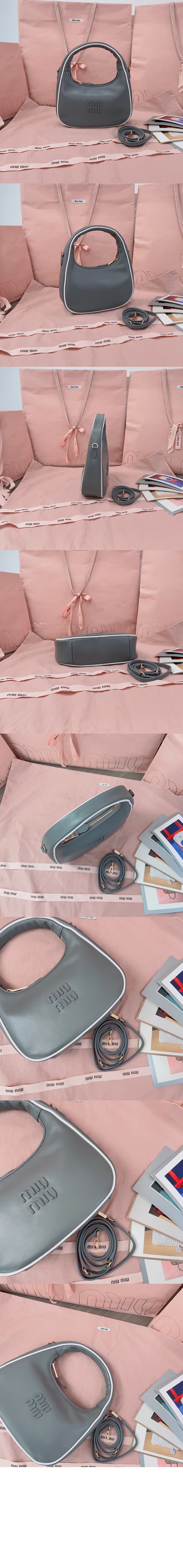 미우미우 완더 가죽백 5BC125