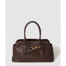 미우미우 Aventure 나파 레더 핸드백 5BG310