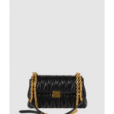 미우미우 마테라쎄 나파 가죽 숄더백 5BD266