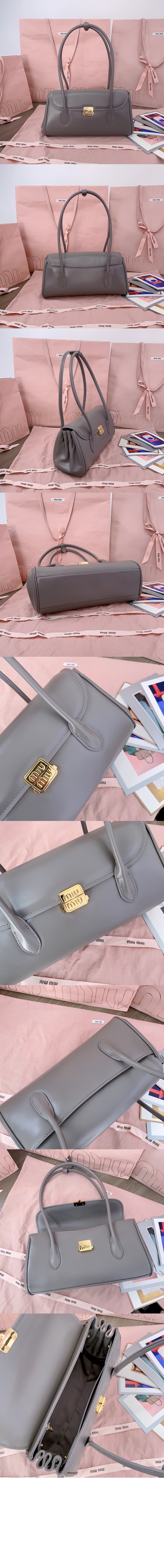 미우미우 가죽 숄더백 5BD265