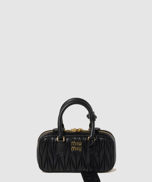 미우미우 아르카디 마테라쎄 나파 가죽 미니백 5BP088