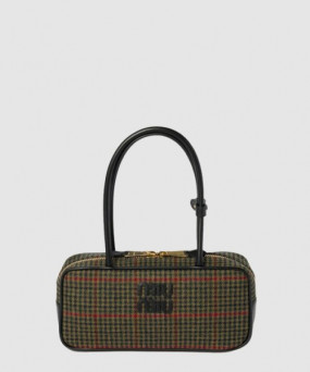 미우미우 타탄 하운드투스 숄더백 5BB147