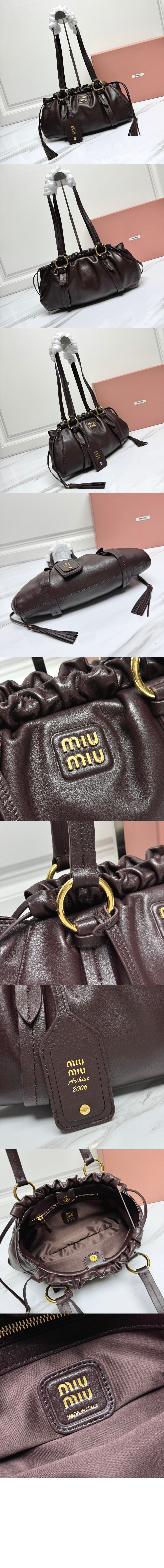 미우미우 조이 나파 레더백 5BG306