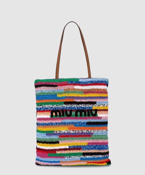 미우미우 코바늘 토트백 5BG248