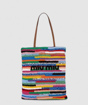 미우미우 코바늘 토트백 5BG248