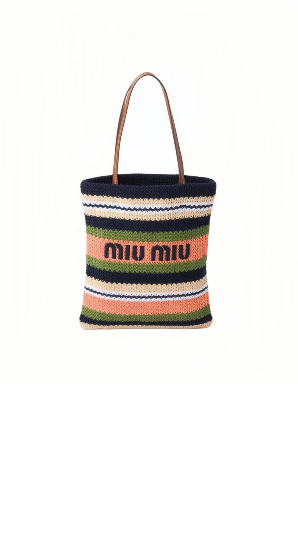 미우미우 코바늘 토트백 5BG248