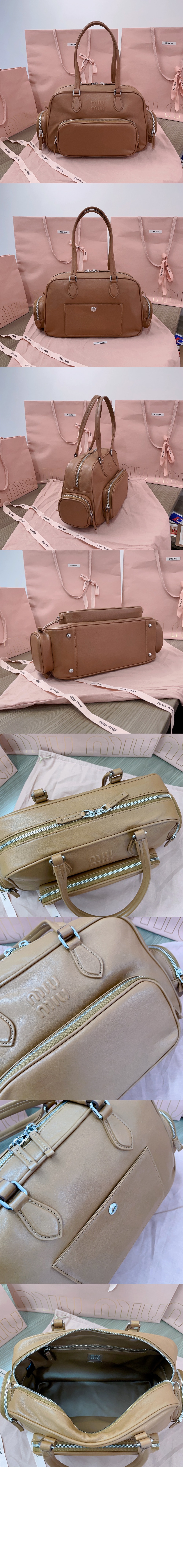 미우미우 지퍼 토트백 5BB159