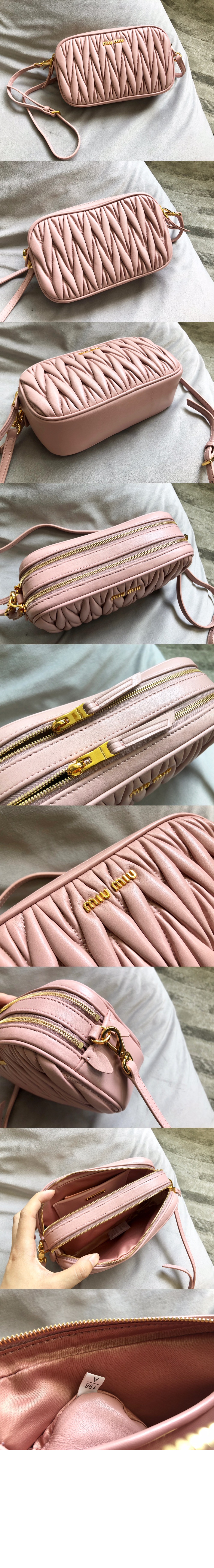 미우미우 마테라쎄 미니 크로스백 5BH539